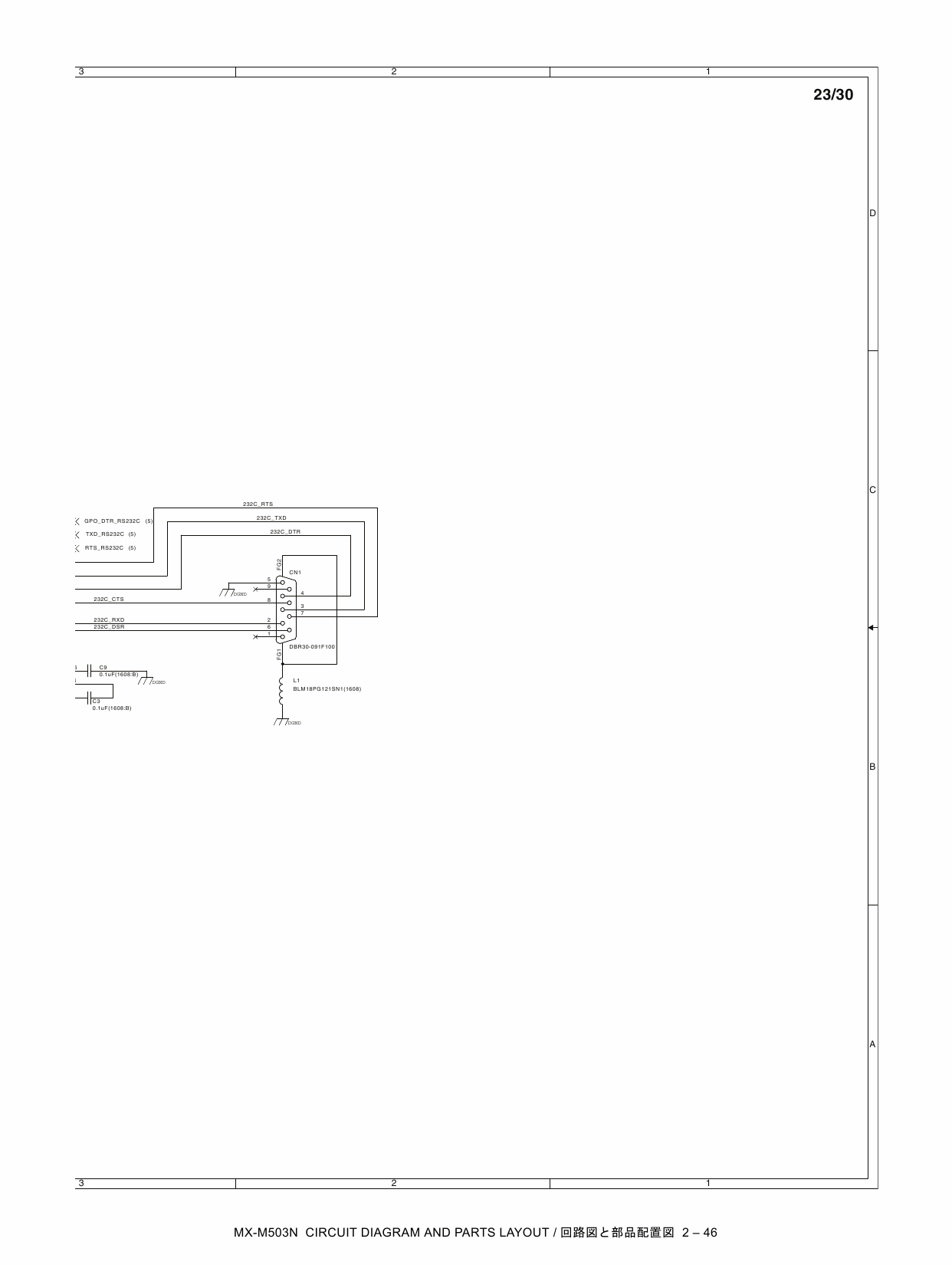 SHARP MX M283 M363 M453 M503 N U F Circuit Diagrams-4